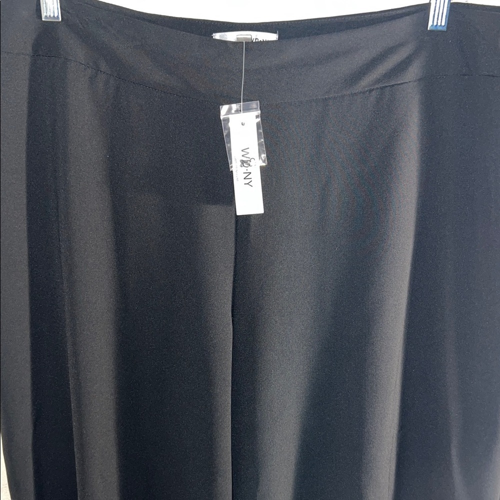WD.NY Black Wide Leg Pants